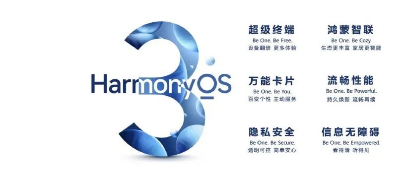 华为鸿蒙 HarmonyOS 3 正式发布！-OIMI