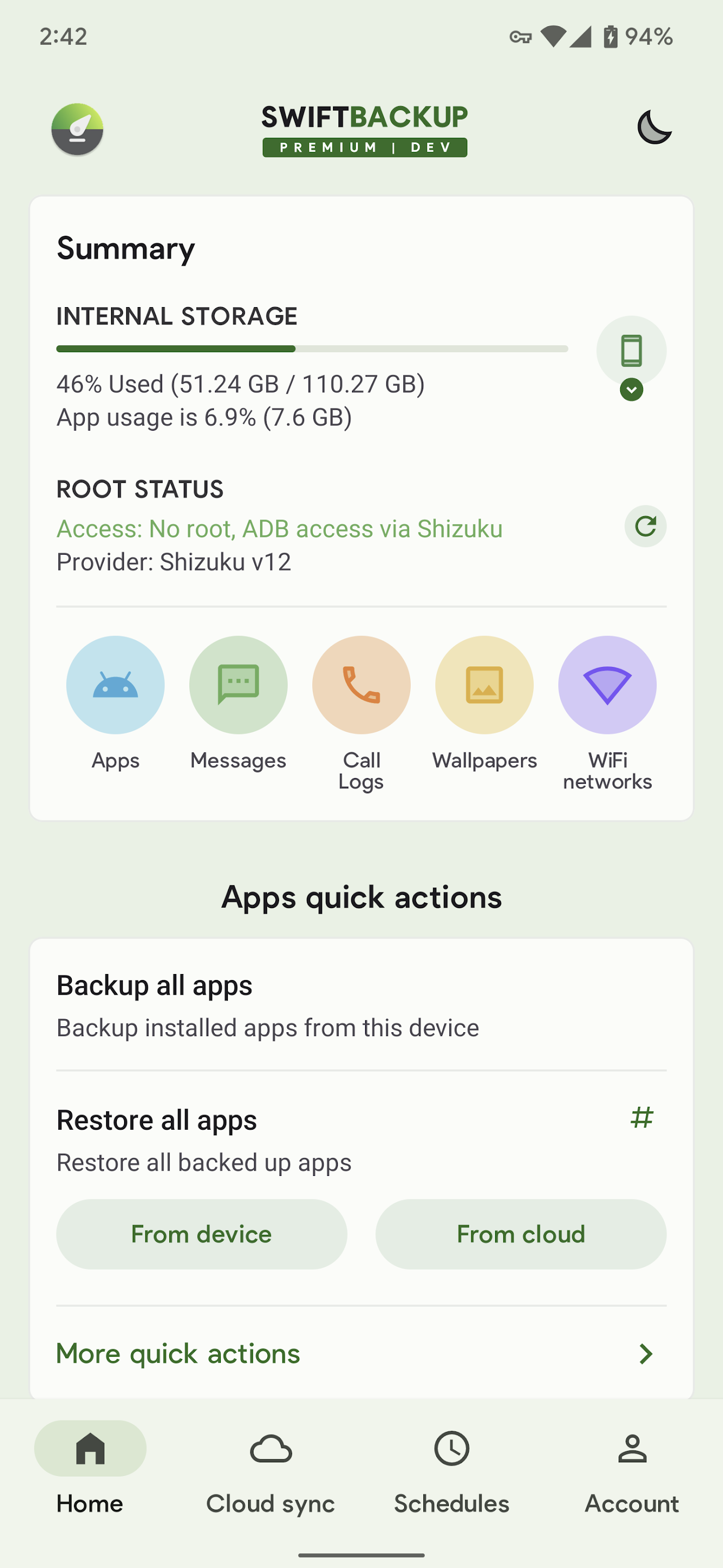 Swift Backup – 备份 Android 手机重要数据-oimi分享美好数字生活