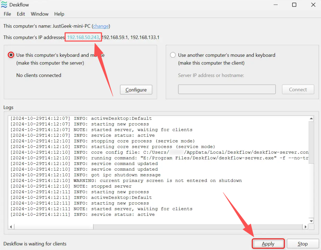 Deskflow-oimi分享美好数字生活